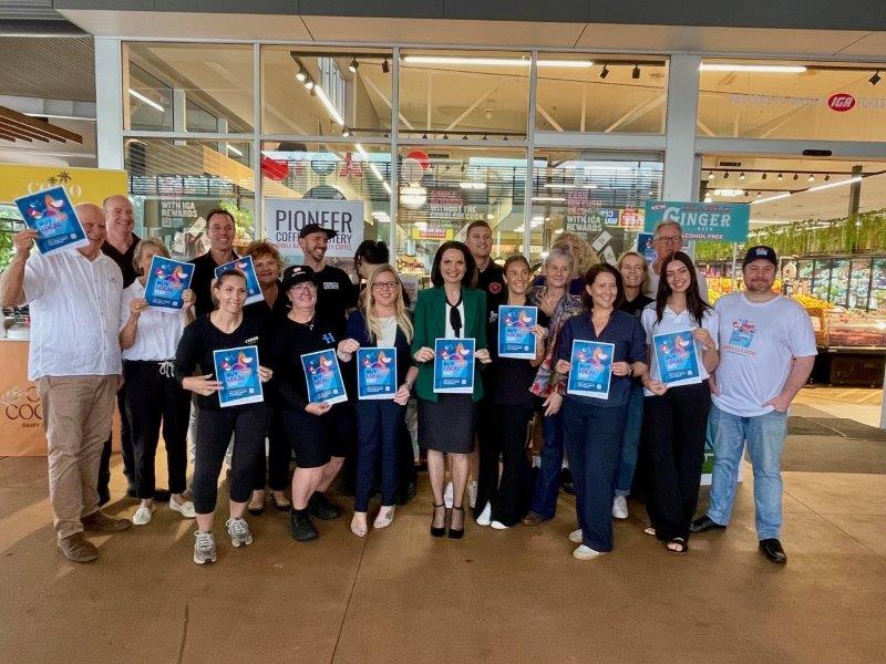 White’s IGA launch Buy Local Day with Council
