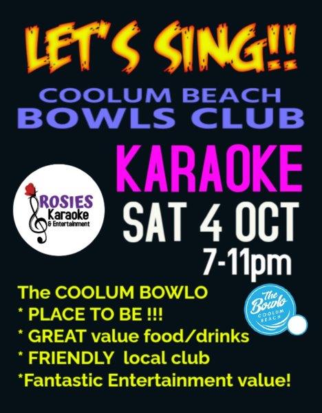 Coolum Bowlo Karaoke